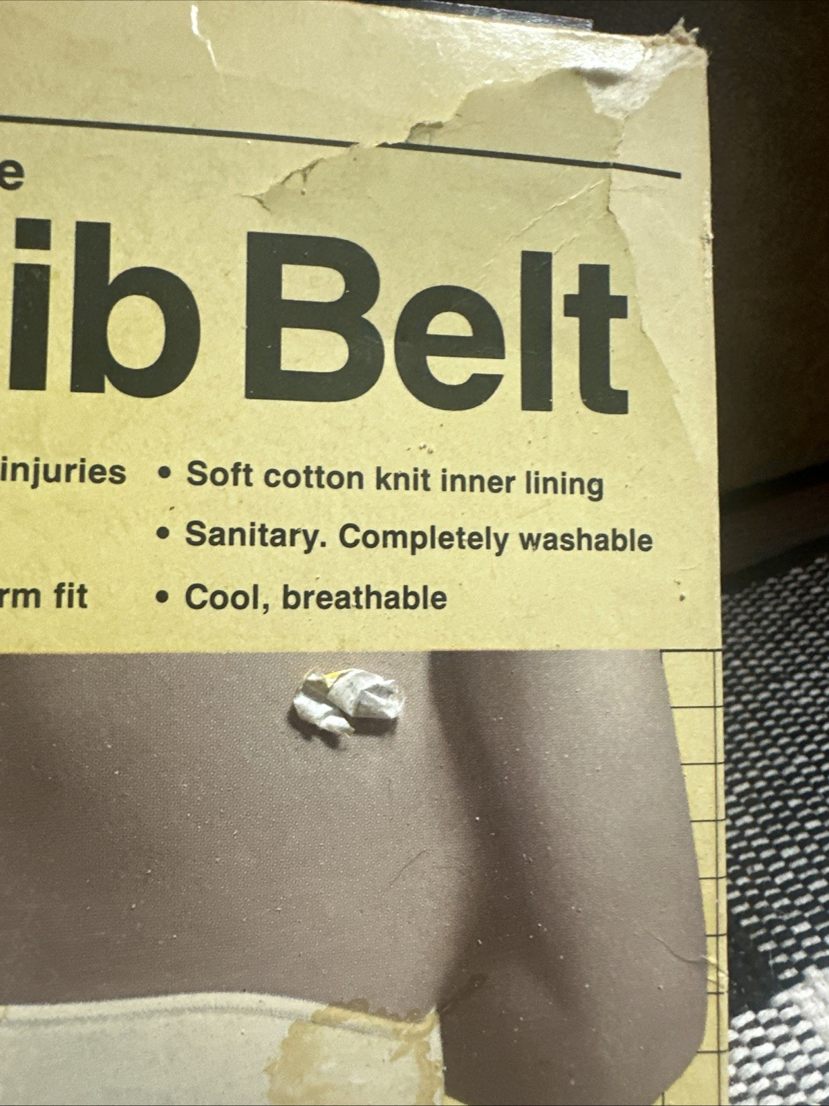 Vtg 1983 FUTURO Female Rib Belt #002902~ S NIB~Support For Rib Cage Injury