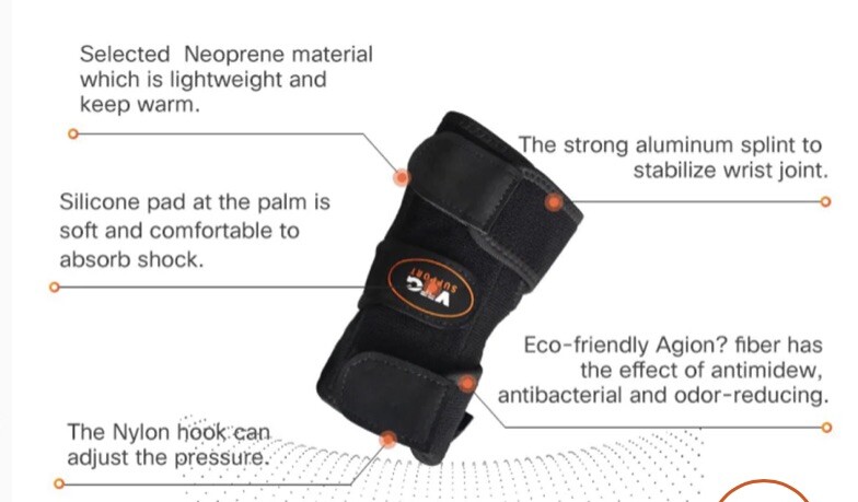 —. VTG AGION WRIST SUPPORT (UNISEX)