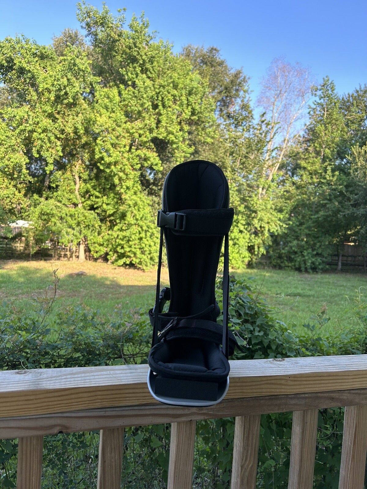 Orthopedic Walker Fracture Boot, Fits Left or Right, Size Large Black