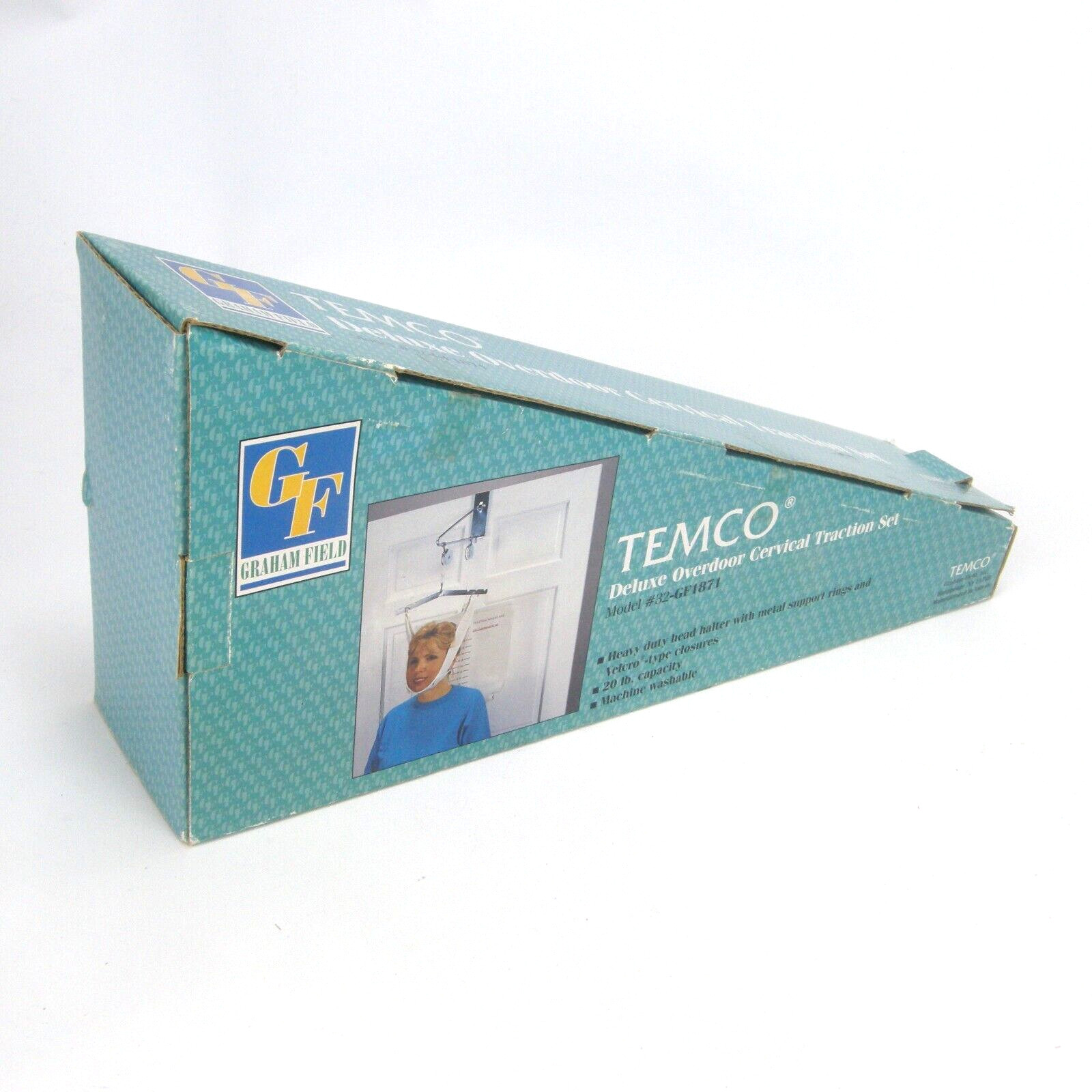 Graham Field Temco Overdoor Home Cervical Neck Traction Set Heavy Duty – NIB