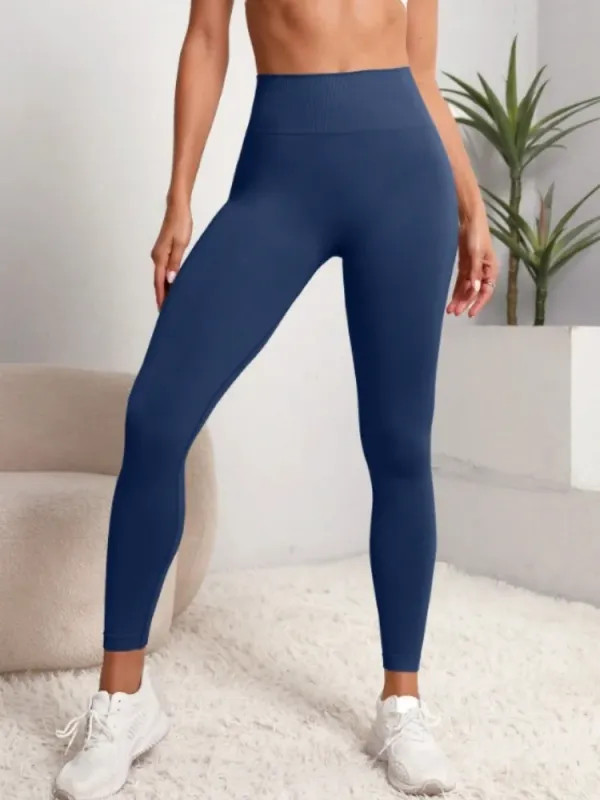 Women Gym Seamless Leggings Yoga Sports Pant Stretchy High Waist Fitness Sports