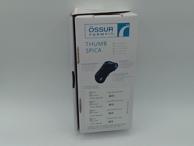 Ossur Form Fit Thumb Spica Brace Tendonitis, Sprains. Right Hand Large
