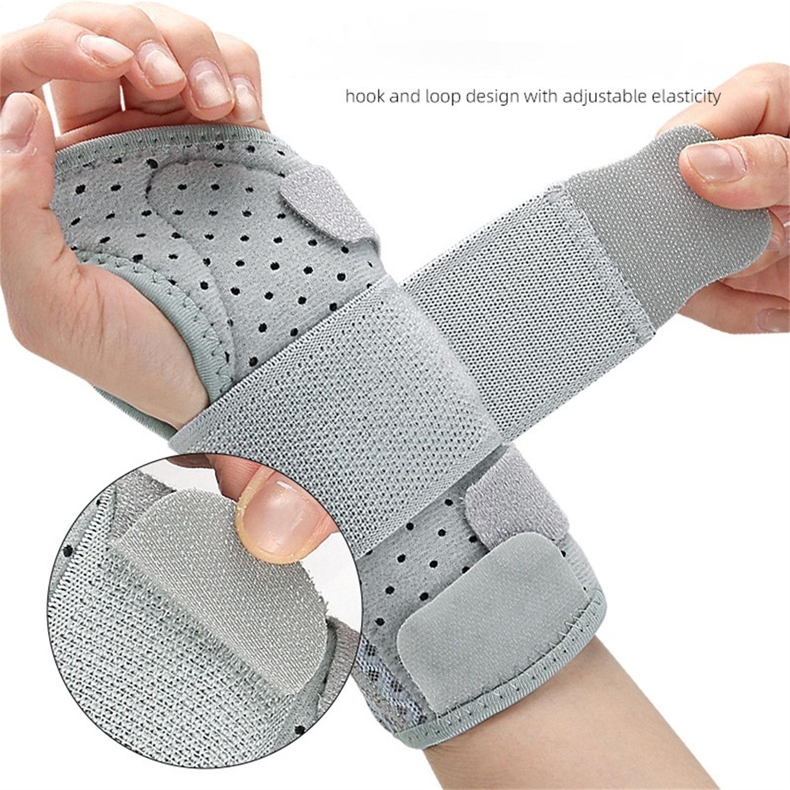 NEW Wrist Brace For Carpal Tunnel – Adjustable Night Support Brace With Splints