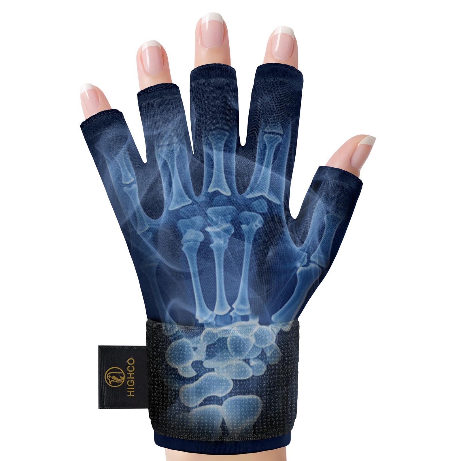 Hand Finger Arthritis Cooling Ice Glove for Pain Relief,Adjustable Hand Wrist…