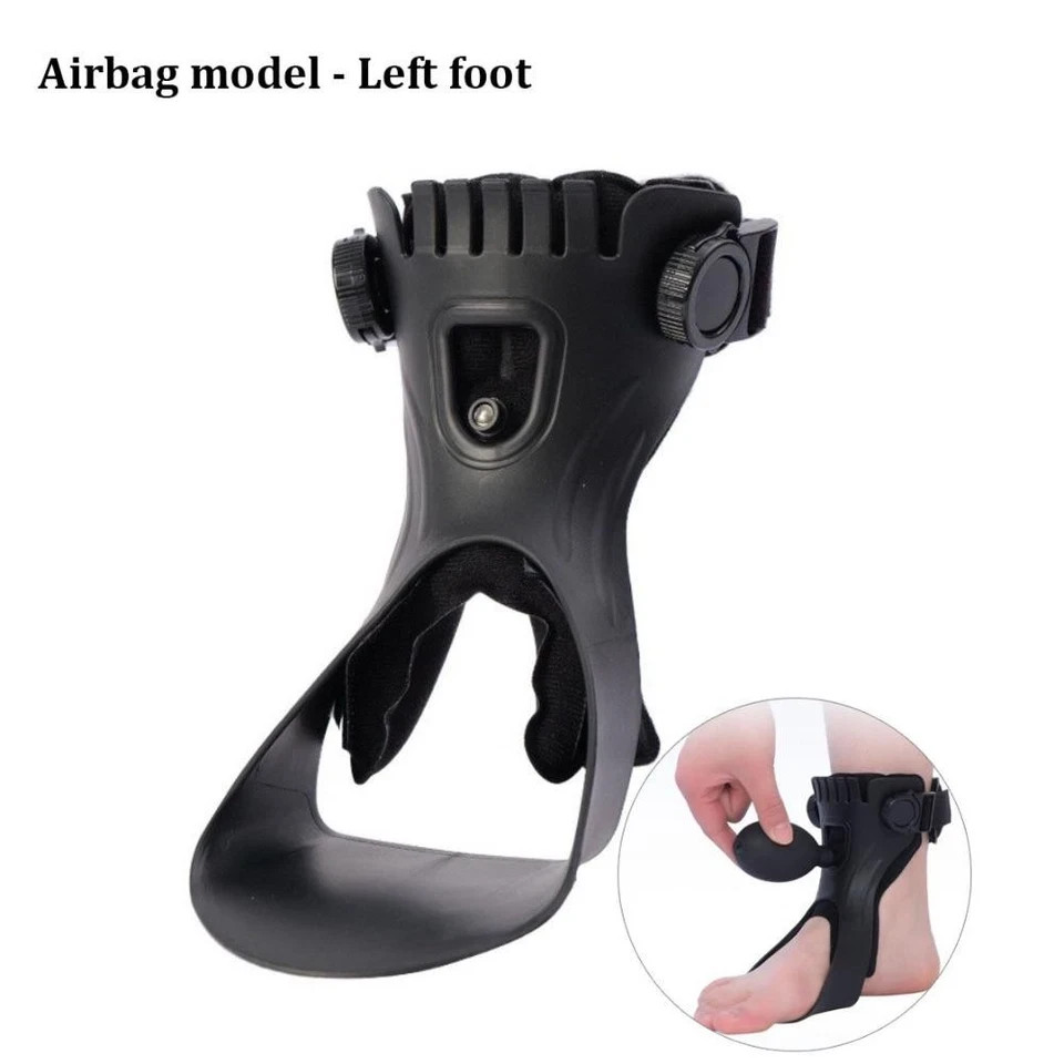 Lightweight AFO Foot Drop Brace Varus Foot Correction Adjustable Buckle Ankle.