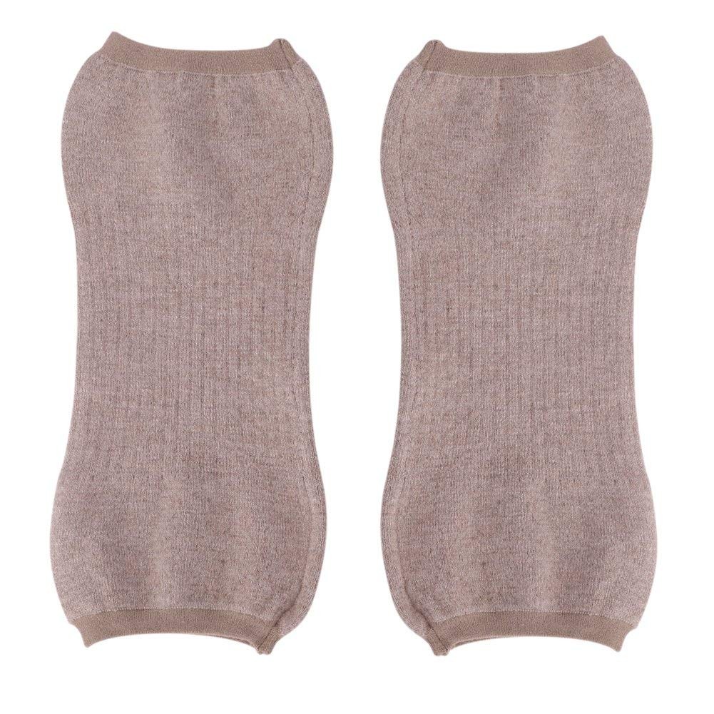 Knit Cashmere Knee Warmers Sleeping Supports Brace Soft Sleeve Wrap