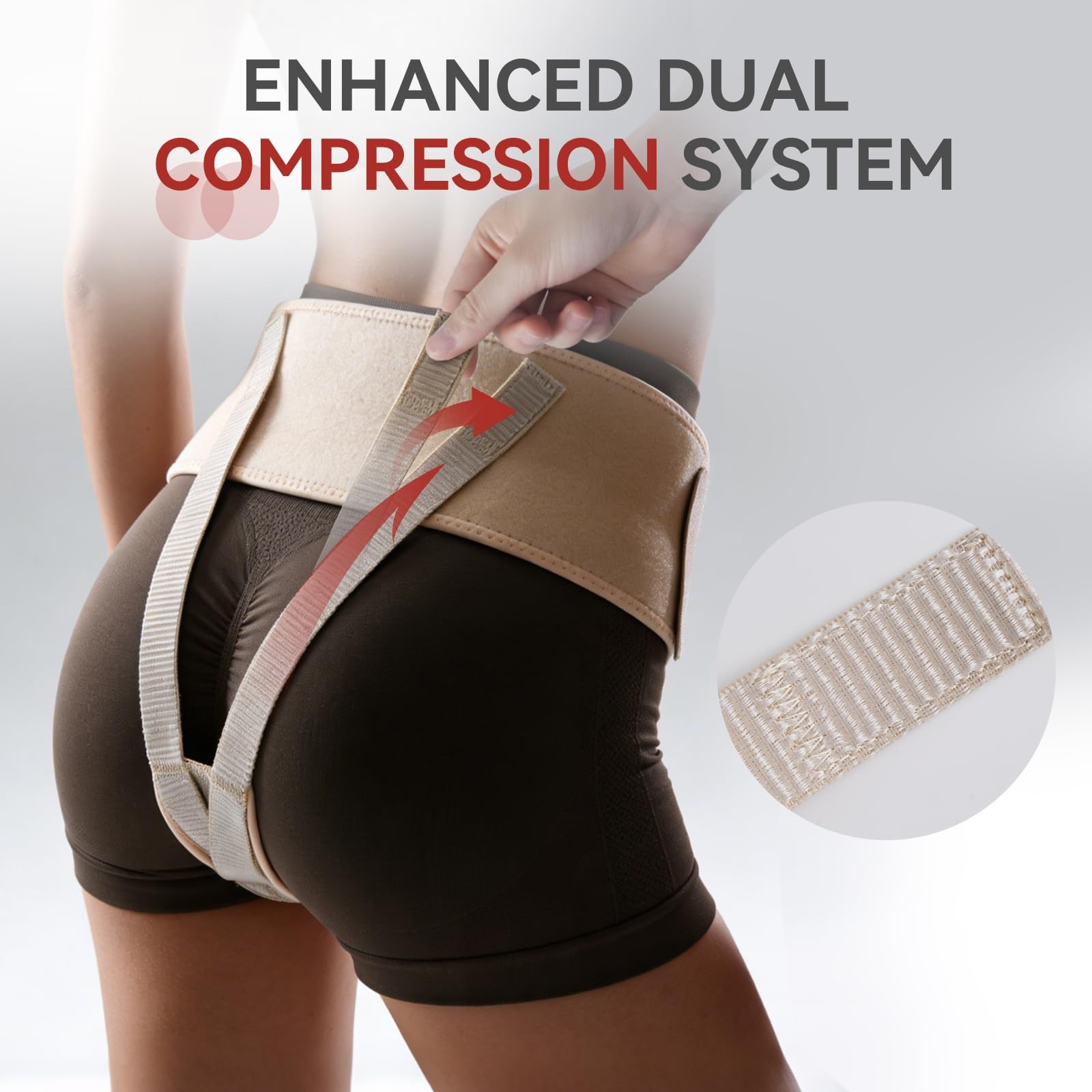 Pelvic Support Belt Uterus Support Belt Women’s Brace for Treating Dropped Bladd