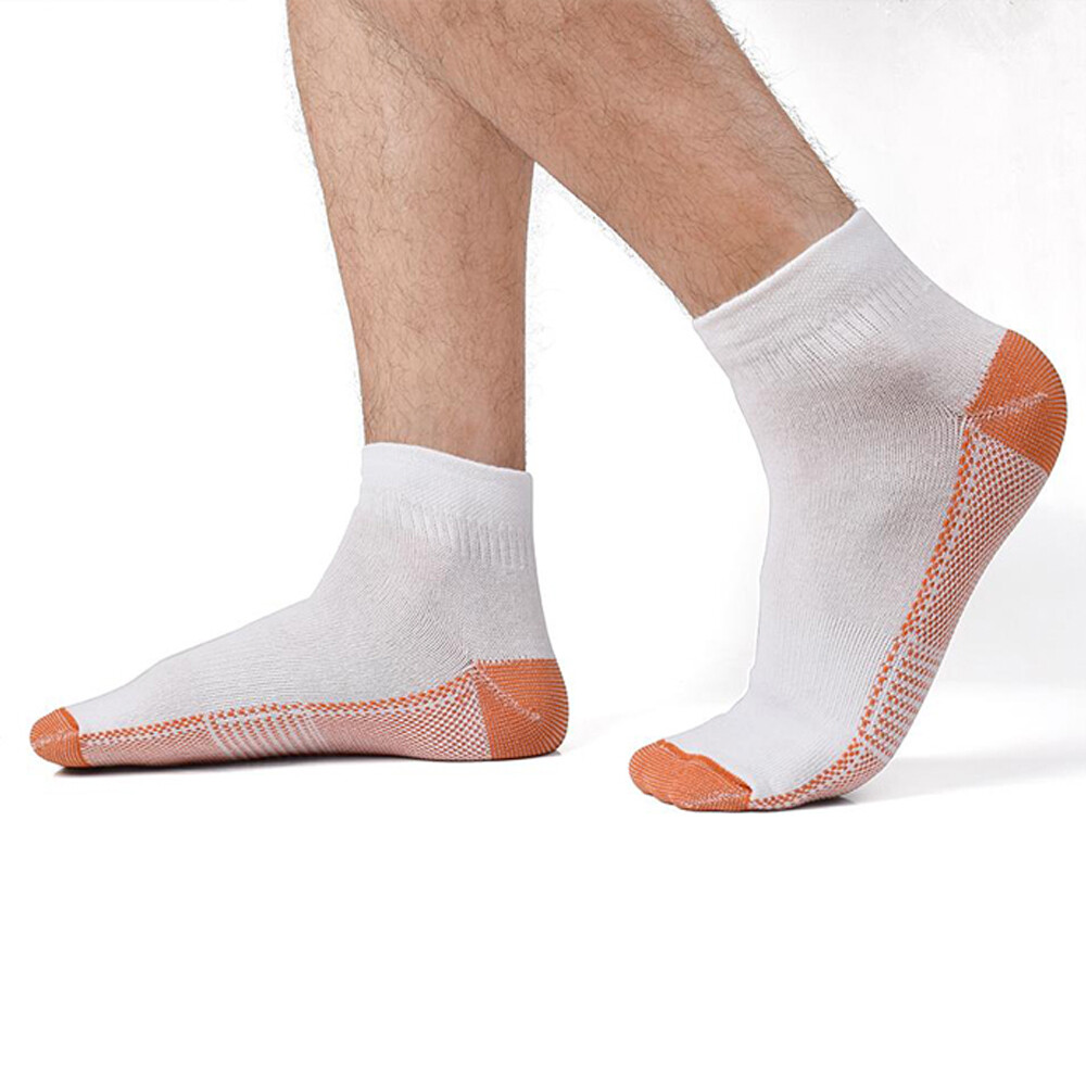 Copper Compression Socks Plantar Fasciitis Arch Ankle Running Support Men Women