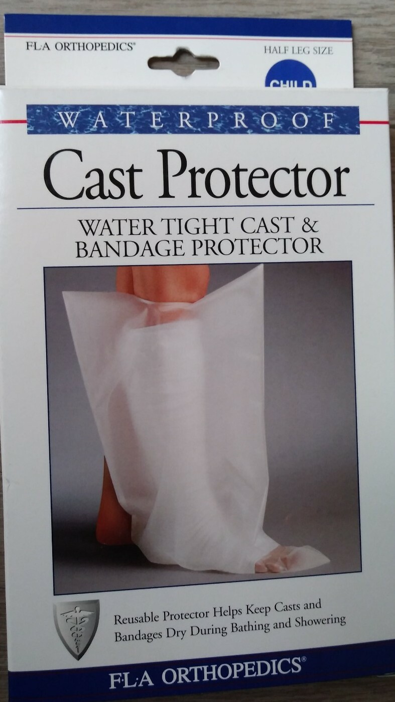 2 Pack FLA Orthopedics Waterproof Half Leg size Cast Protector child