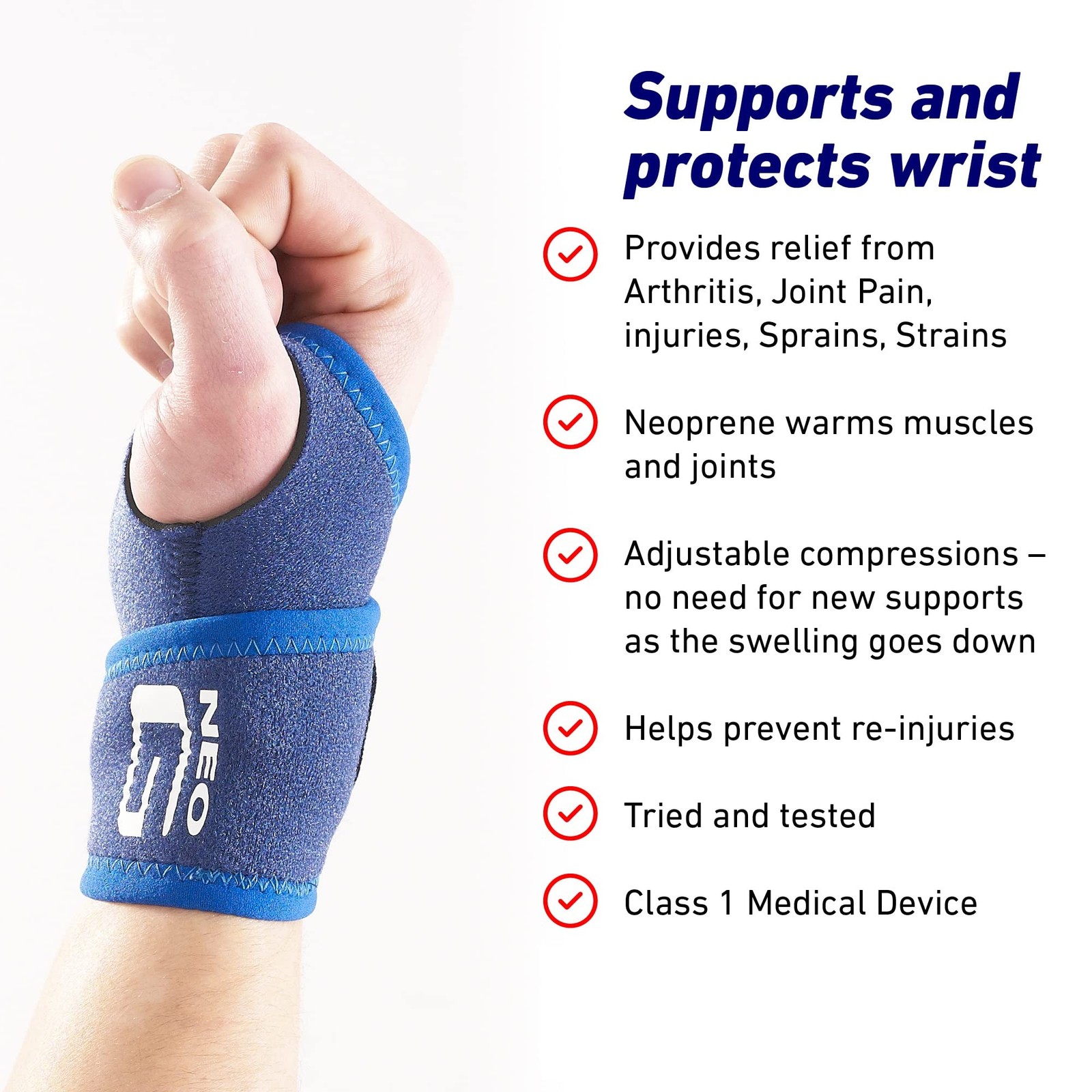 Wrist Brace for arthritis pain and – for Joint Pain, Sprains, Strains, Instab…
