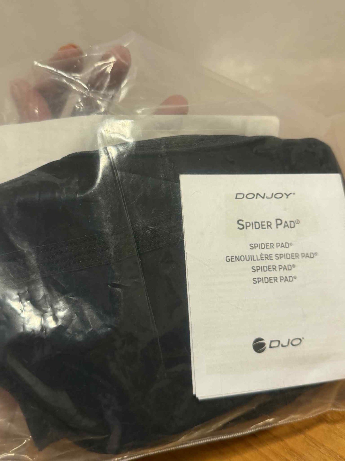 DonJoy Spider Pad Elbow Sleeve Size XXXL Black