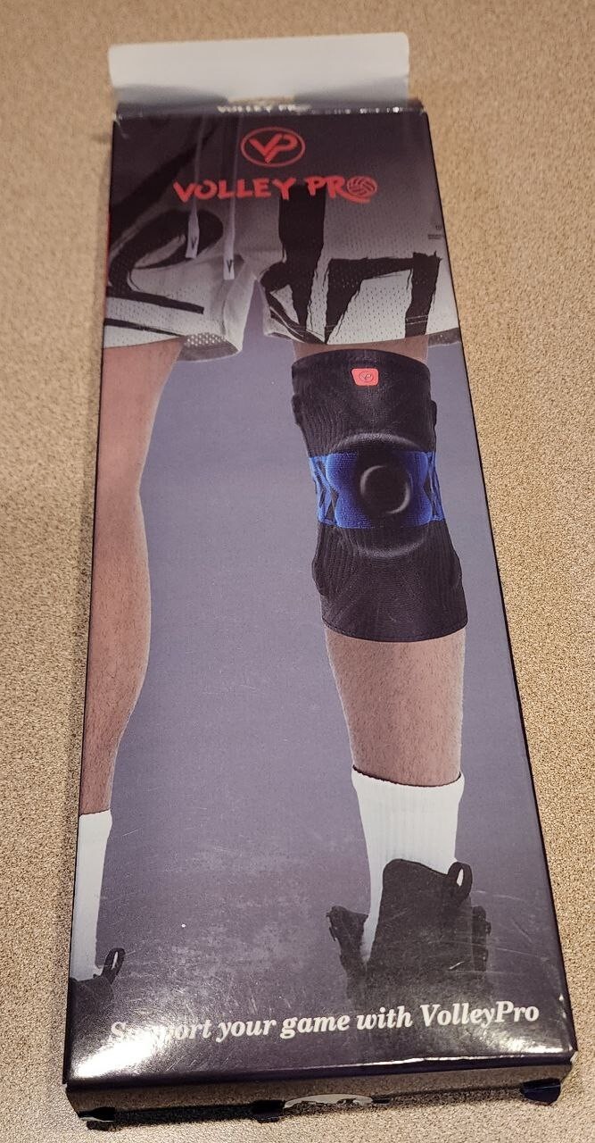 Volley Pro Knee Brace Pad M Men New Volleyball