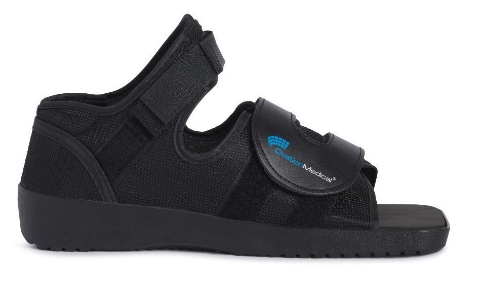 Ovation Square Toe Post Op Shoe-Sizes Available -Broken Toes Metatarsal Fracture