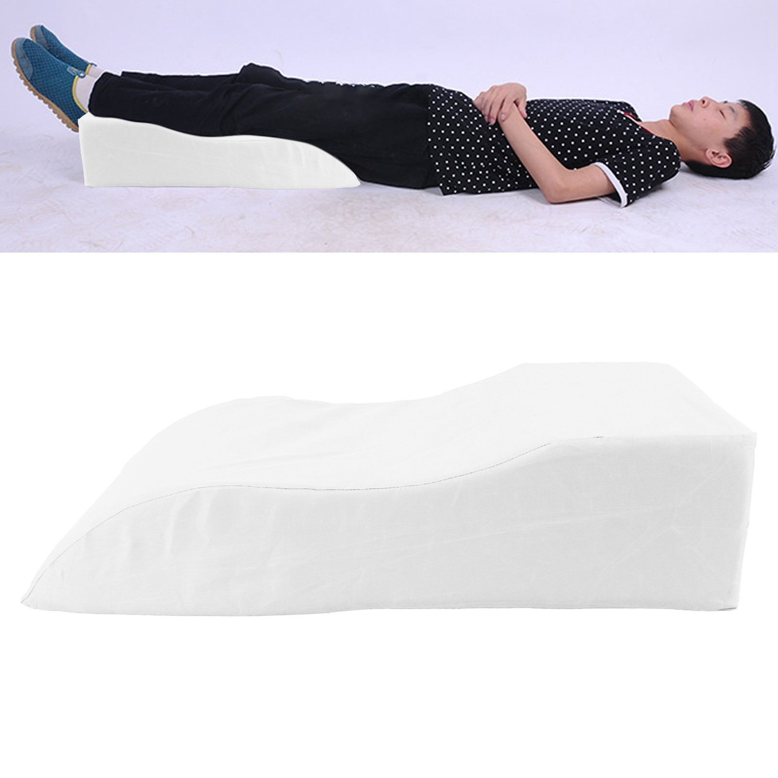 60*28*15Cm White Leg Raising S Pad Turning Over Pad Lower Limb Pad Sweat-Proo US