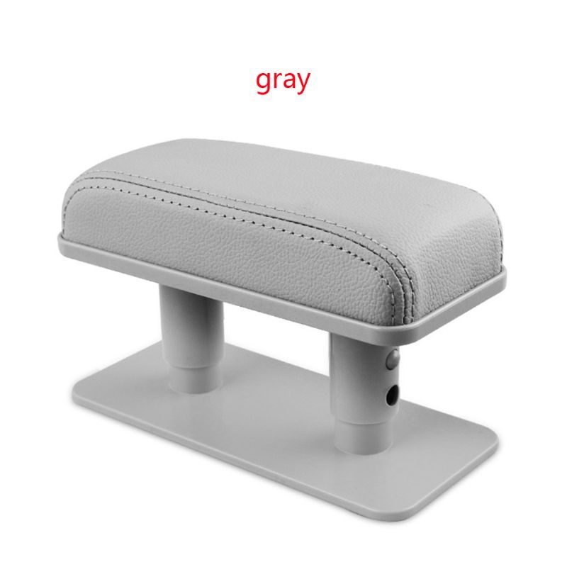 Universal Adjustable Height Car Center Console Armrest Elbow Support Cushion Pad