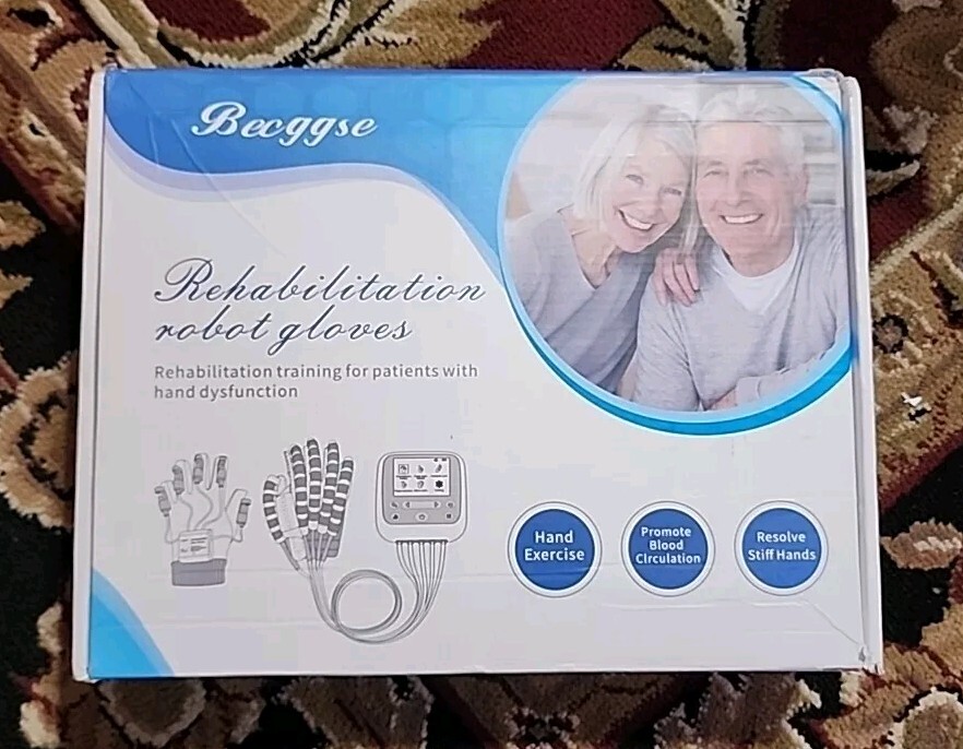 Becggse Rehabilitation Robot Gloves Hand Stroke Recovery Equipment (RIGHT -M)O B