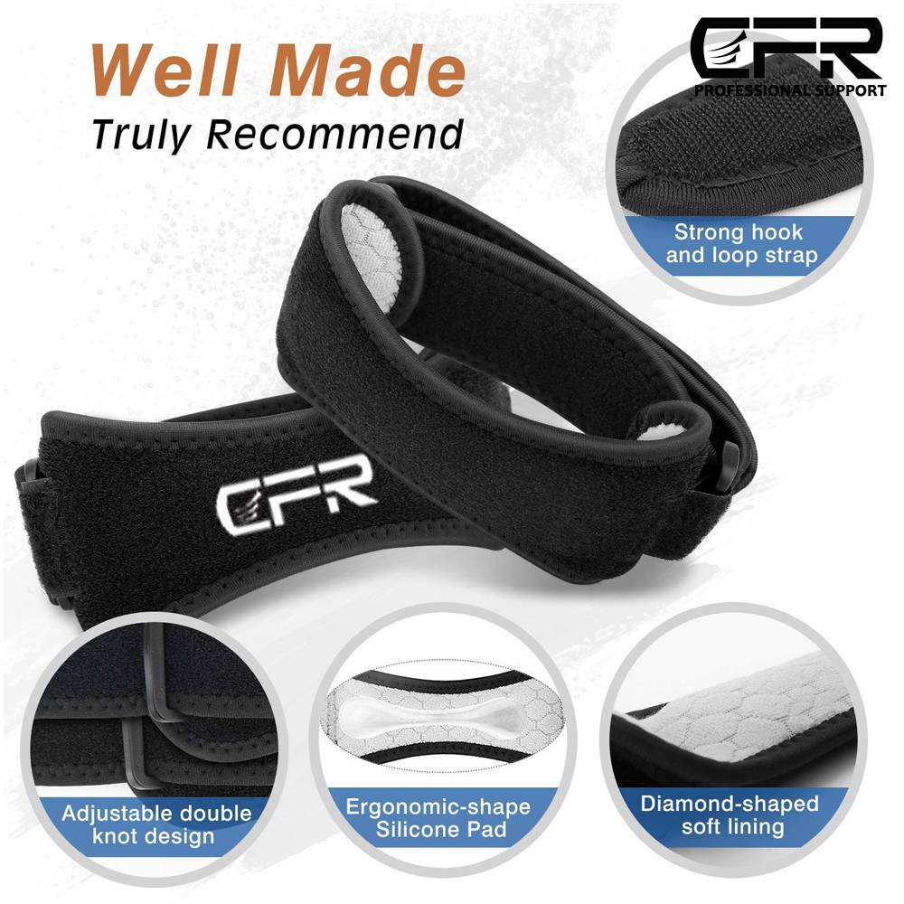 Knee Support Compression Patella Stabilizer Strap Brace Men Women Running Sports