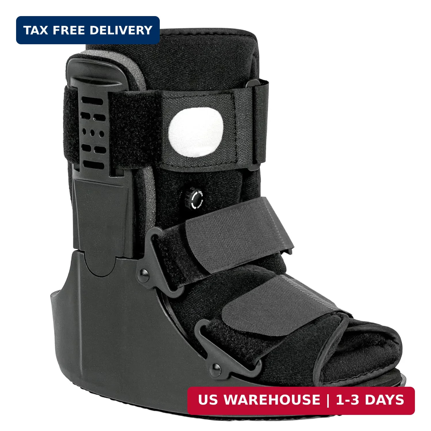 Jewlri Air Walking Boot, Fracture Boot Short Walker Protection Fits Left or Righ
