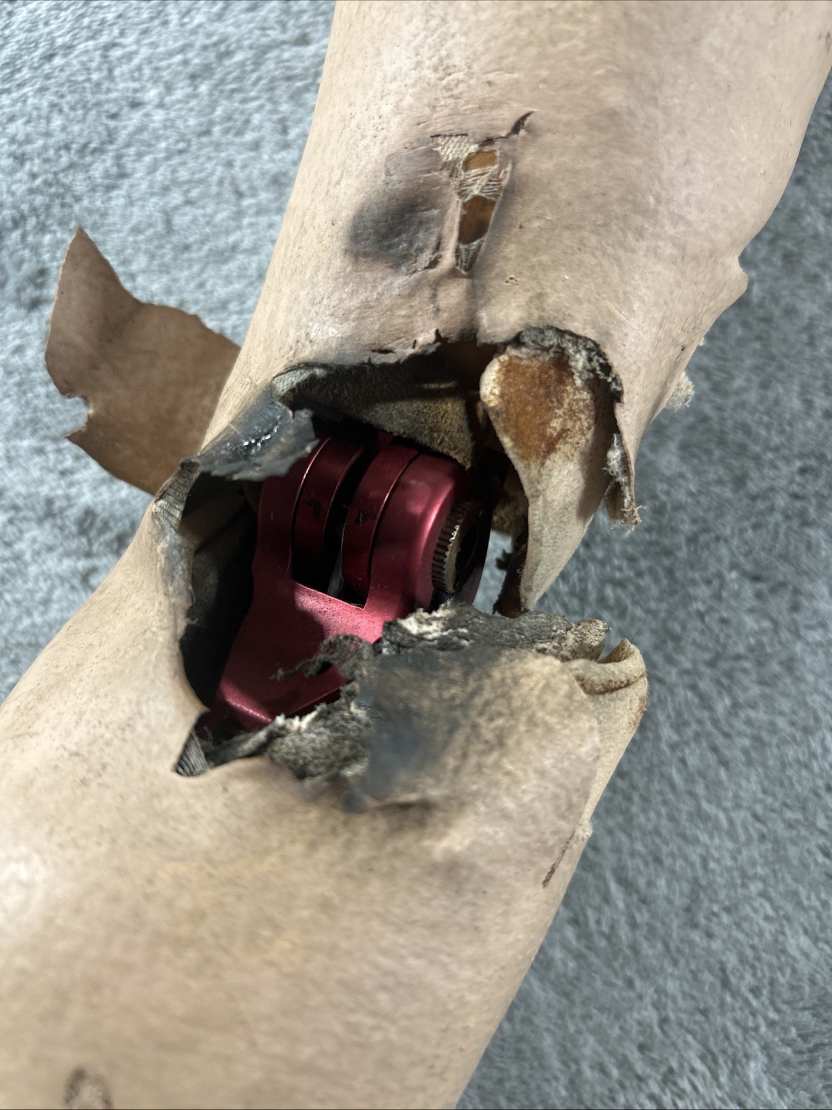 Vintage Left Above Knee Prosthetic Leg Please Read