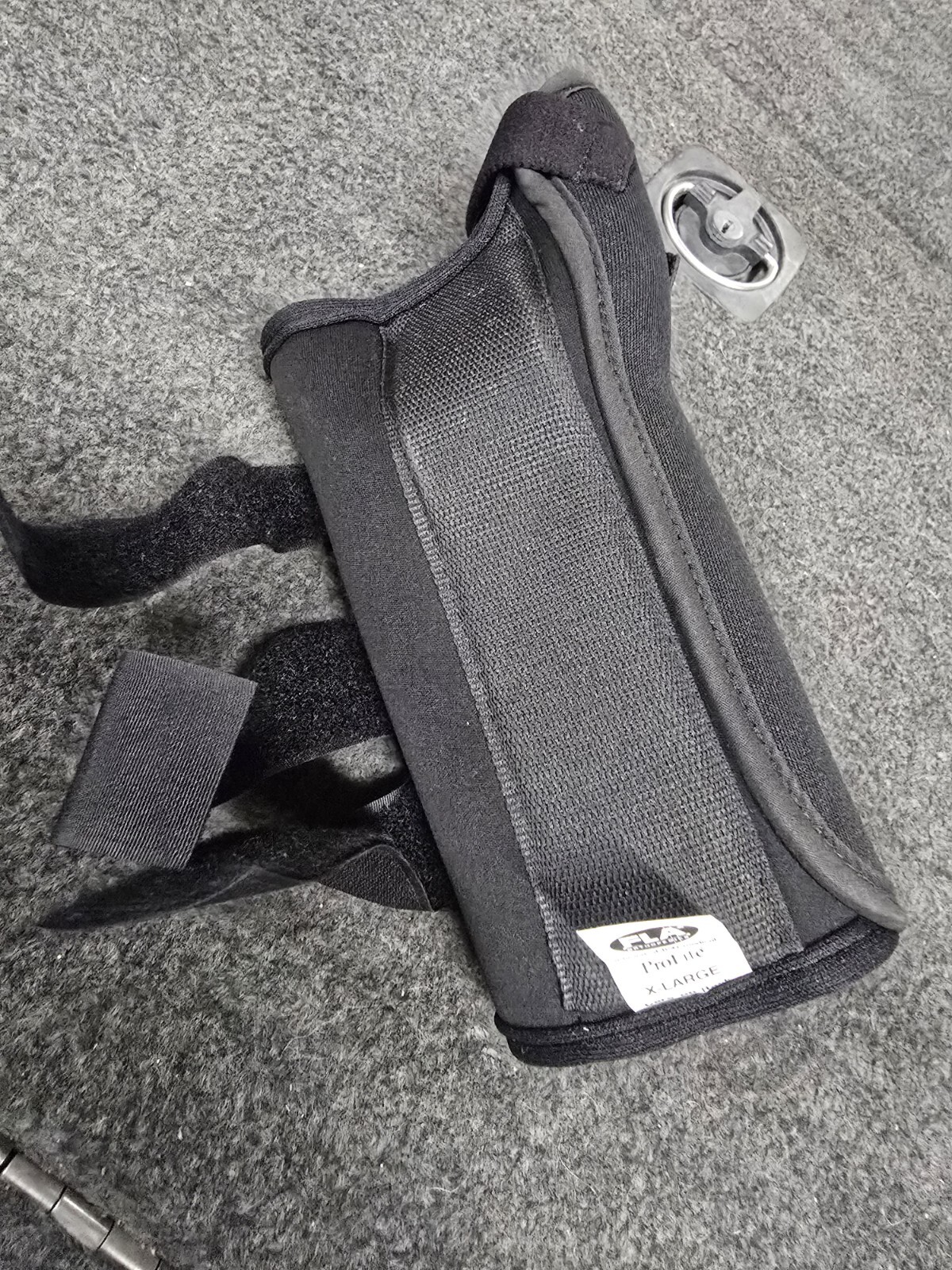 FLA PRO LITE COMPOSITE WRIST SPLINT WITH ABDUCTED THUMB 8″ BLACK 22-46019BLK NEW