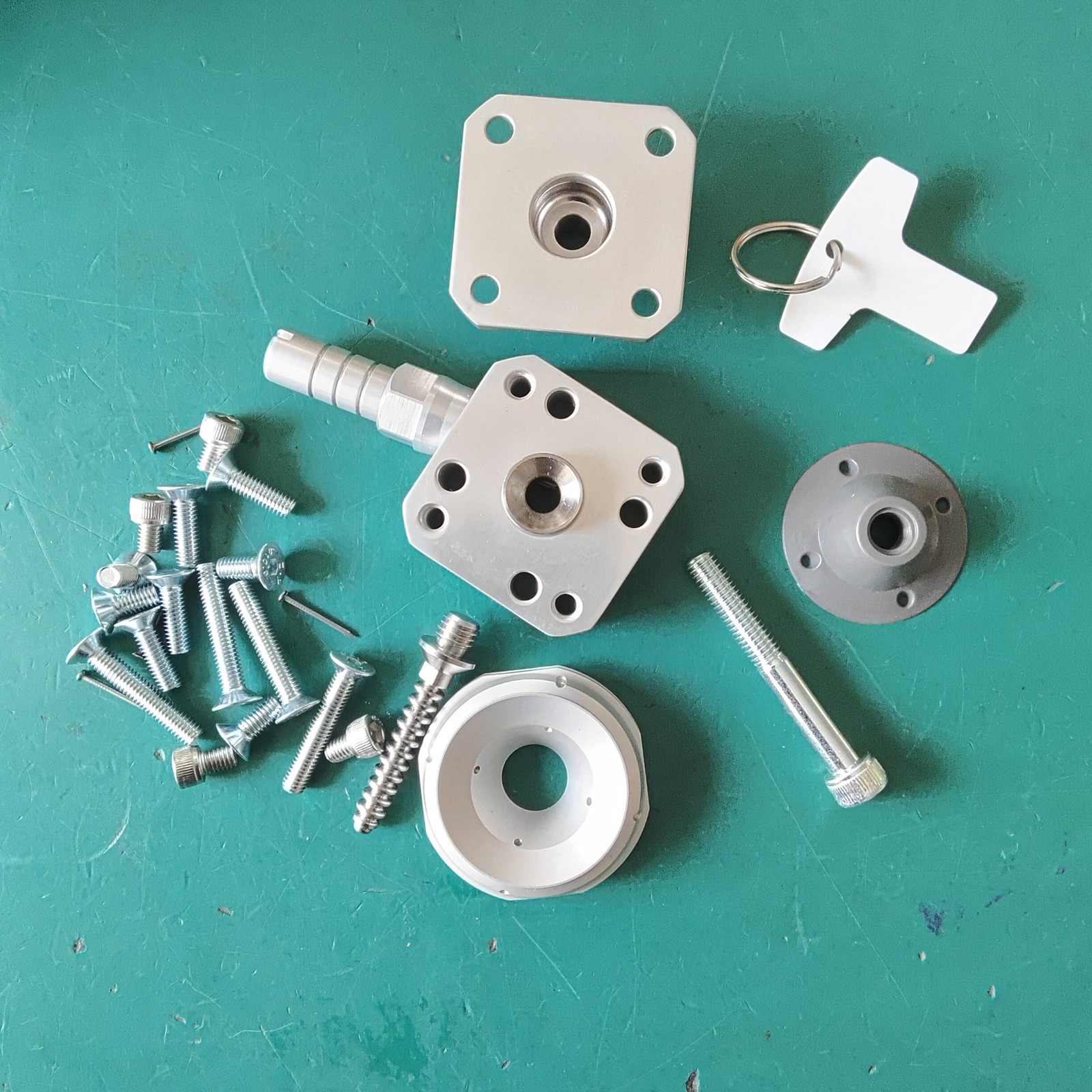 External Prosthetic Silicone Lock Square Aluminum Magnesium Alloy 100kg