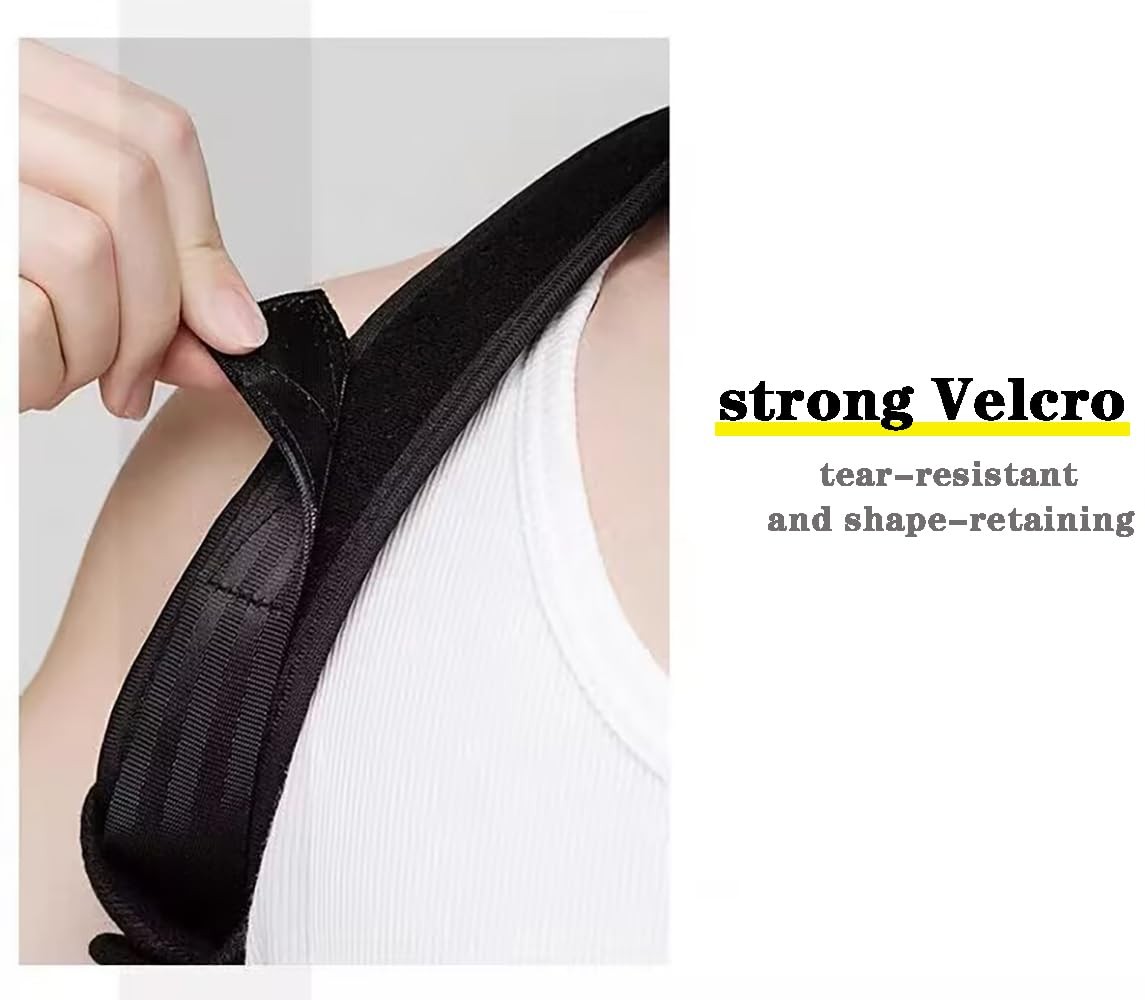 HipierFx Posture Corrector for Women Neck Shoulder Back Pain one size, Black