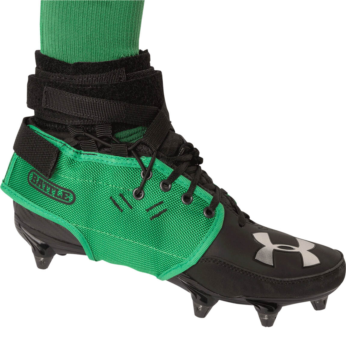 Battle Sports XFAST Over the Cleat Ankle Support System – Green