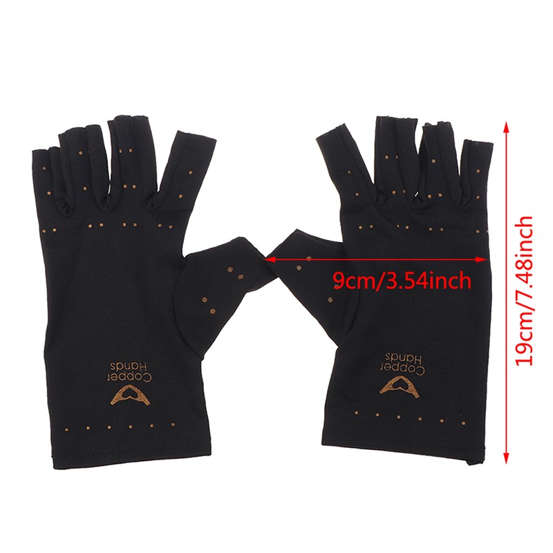 Anti Arthritis Gloves Hand Support Pain Relief Copper Finger Compression Gl.MC