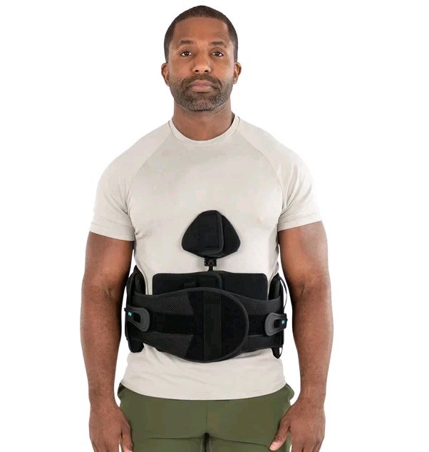 Coretech 639 LSO Adjustable Back Brace One Size Fits All Back Back New With Tag