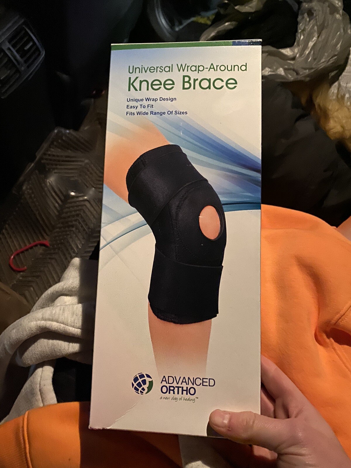 $100 Universal Wrap Around ankle athletic orthotics adjustable knee Brace New
