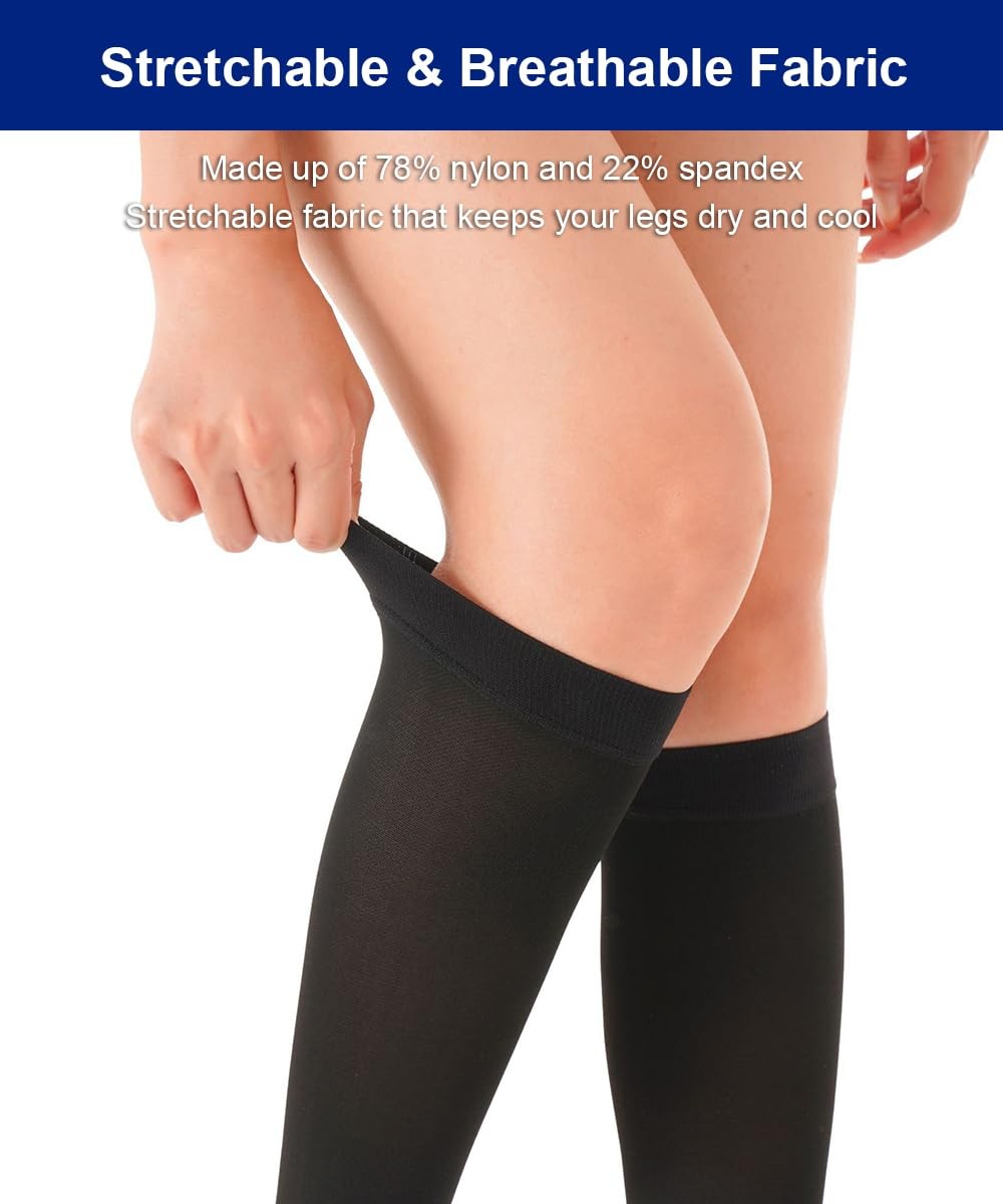 1 Pair Leg Compression Sleeve Calf Compression Sleeve Footless Shin Sleeves, XL