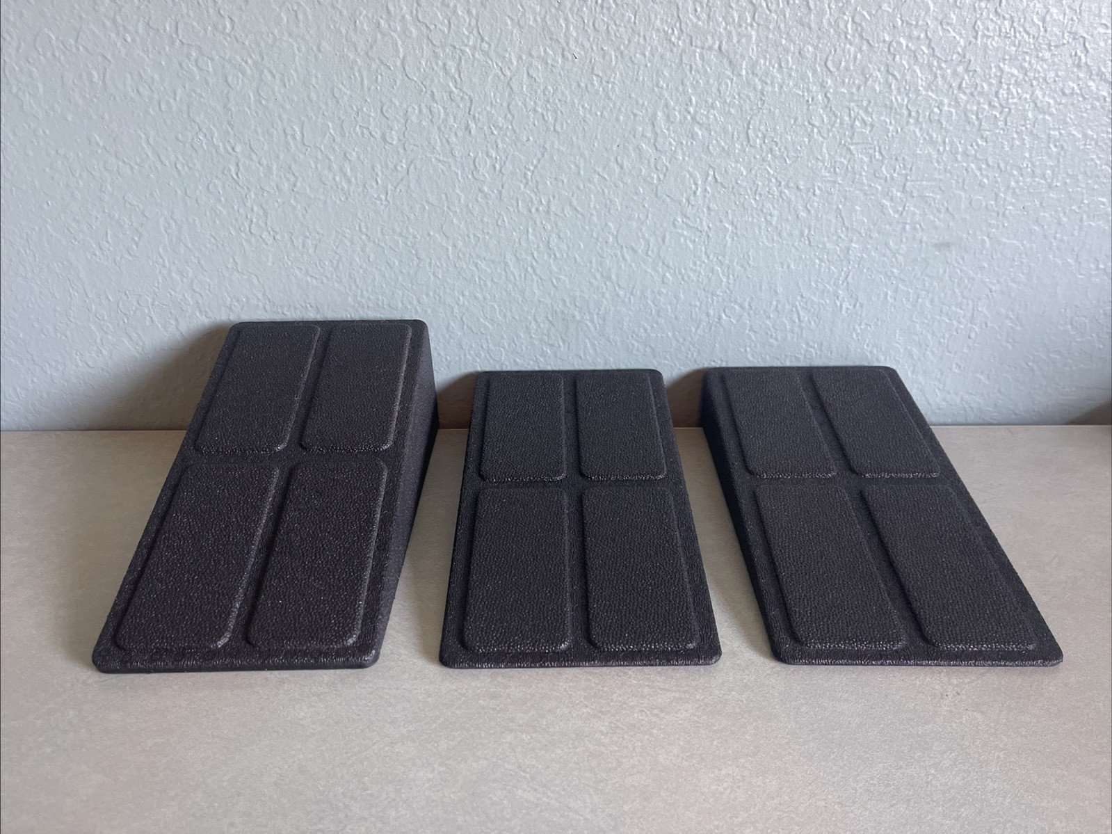 Unmera Slant Board 3pcs Squat Wedge Calf Stretcher for Physical Therapy 12”