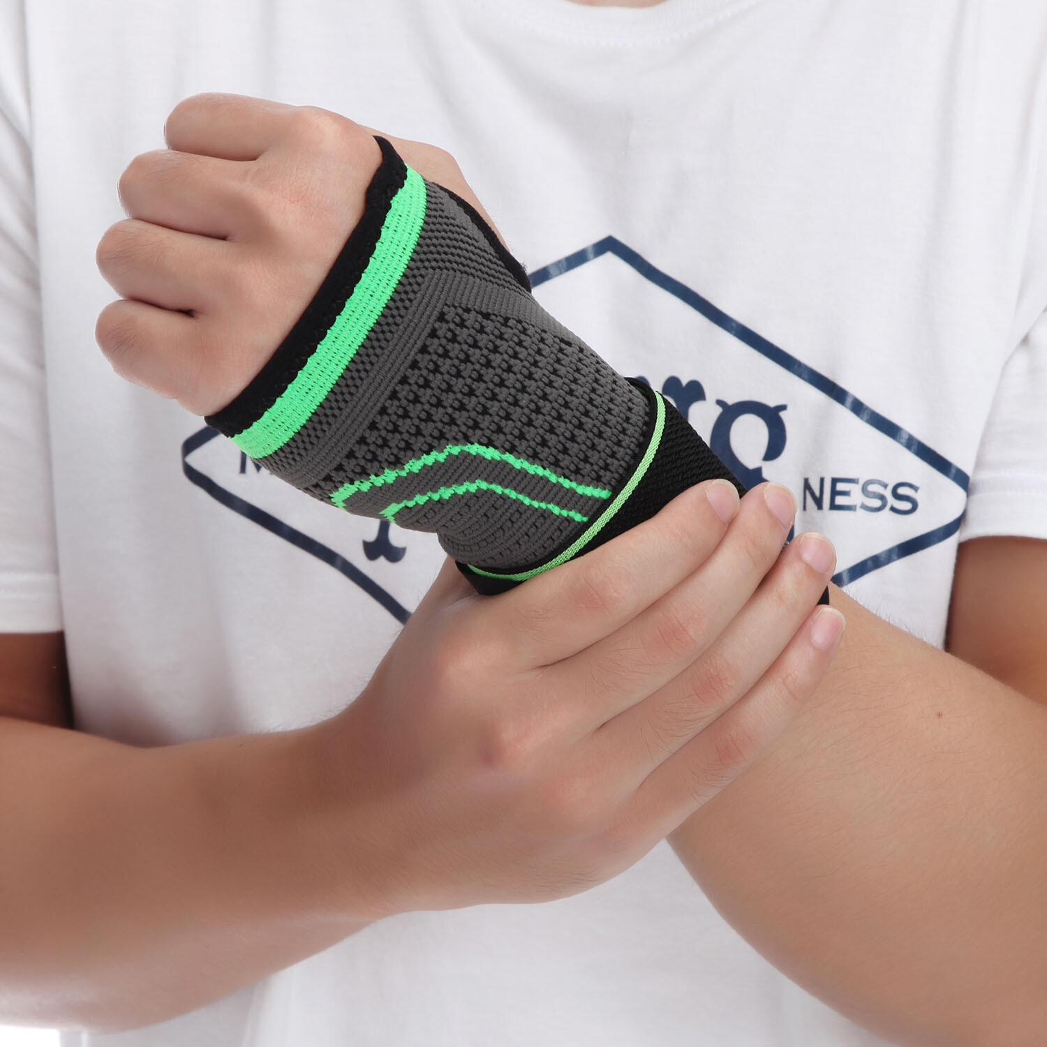 CFR Copper Compression Hand Wrist Brace Support Glove Arthritis Carpal Tunnel