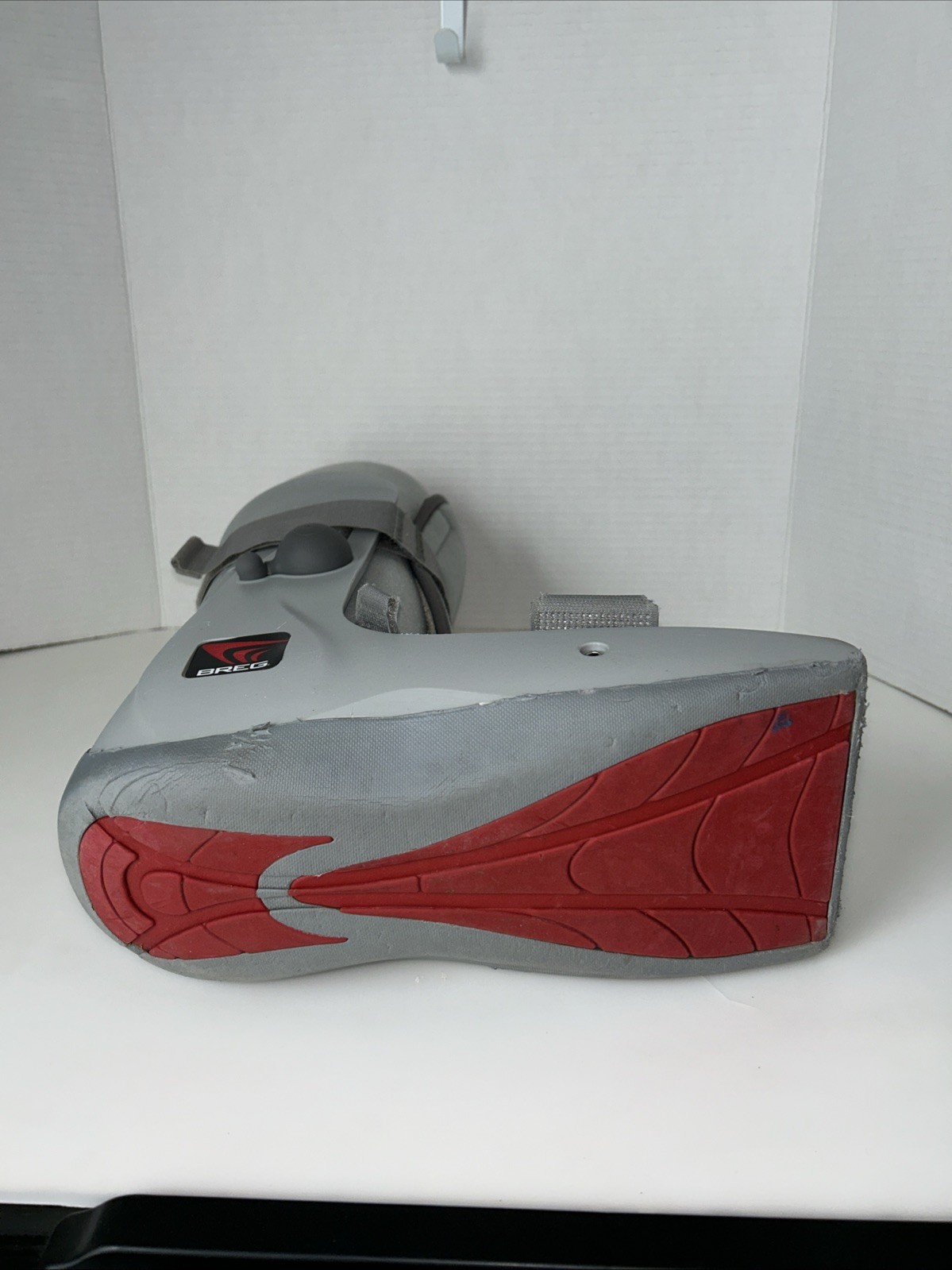BREG Genesis Full Shell Walker BOOT 3-Strap W/Air Pump Ankle Support Size Large