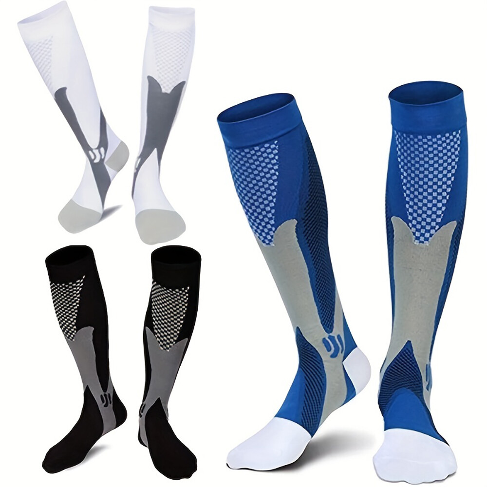 Compression Socks Stockings Knee High Womens Mens Medical 20-30 mmHG L/XL XXL
