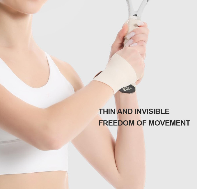 Wrist Brace Support for Carpal Tunnel Pain Relief, Ultra Thin Elastic for Tear,