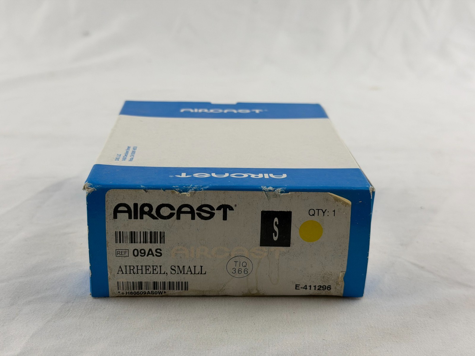 Aircast AirHeel Ankle Support Brace Small Foot Compression Wrap