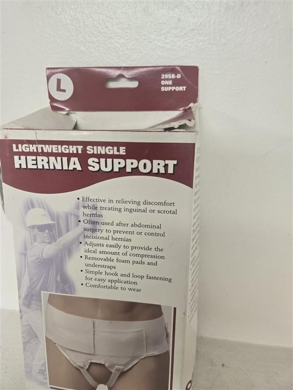 LightWeight Single Hernia Support – Large