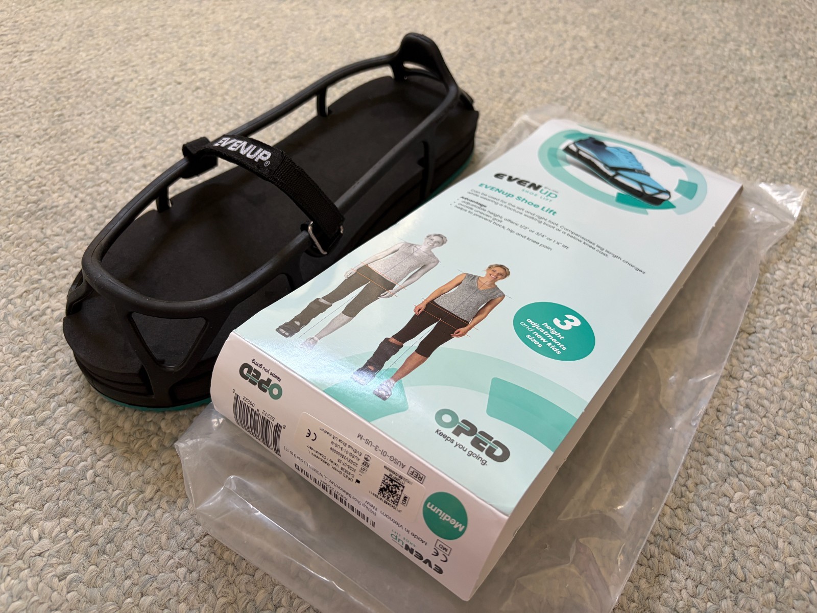 VACOped Achilles Walking Boot (Medium) + EvenUp + Night Splint