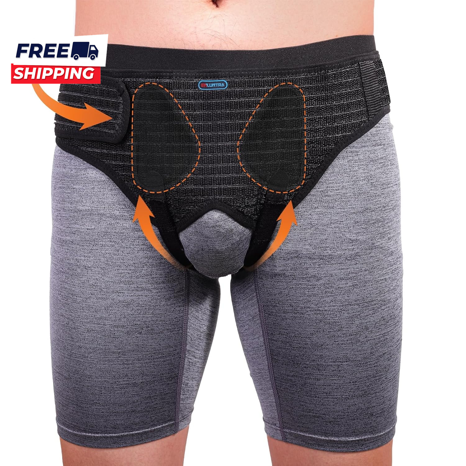 Hernia Belts for Men Adjustable Inguinal Hernia Support Belt for Men & Women