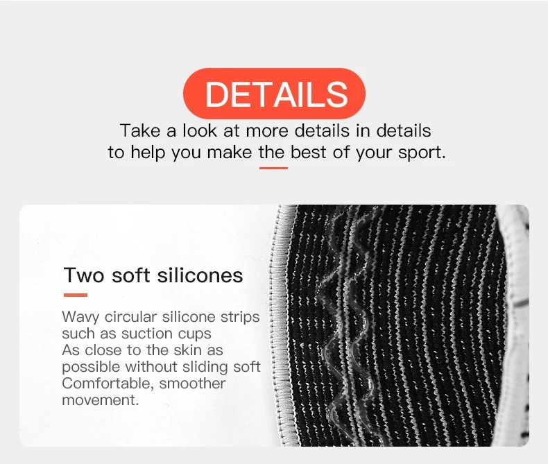 Knee Sleeves Compression Brace Support Sport Joint Injury Pain Arthritis Relief
