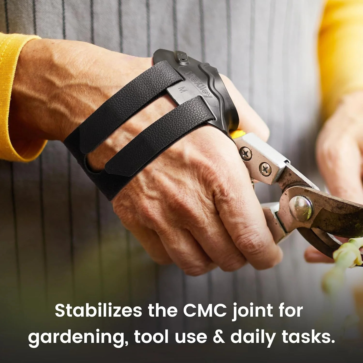 CMC Thumb Support Brace Splint for Osteoarthritis – Dual Density Support, with F