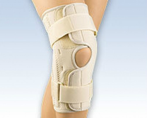 Soft Form Stabilizing Knee Support Brace Wrap Around Spiral Stays Patella FLA