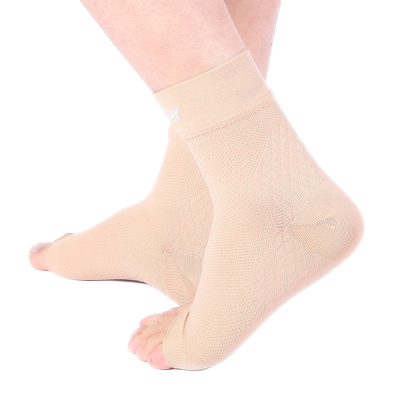 Doc Miller Arch Support Compression Ankle Socks Plantar Fasciitis Brace SKN/NUDE