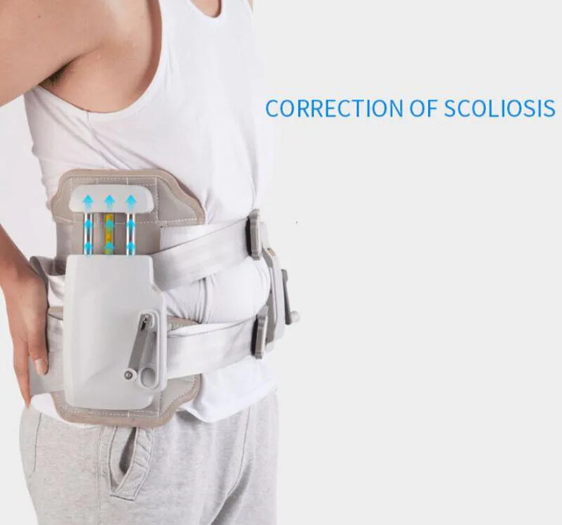 Lumbar Traction Device,Herniated Disc Back Pain Relief Device Back Stretcher