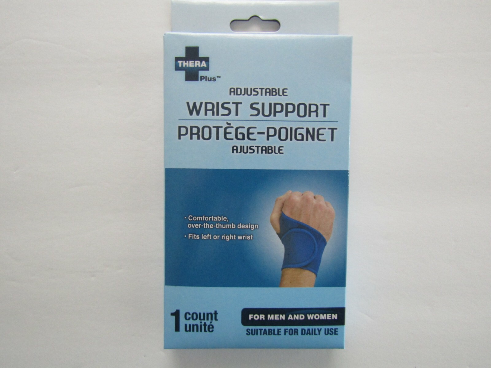THERA PLUS WRIST SUPPORT ADJUSTABLE PROTECTOR FREE SHIPPING