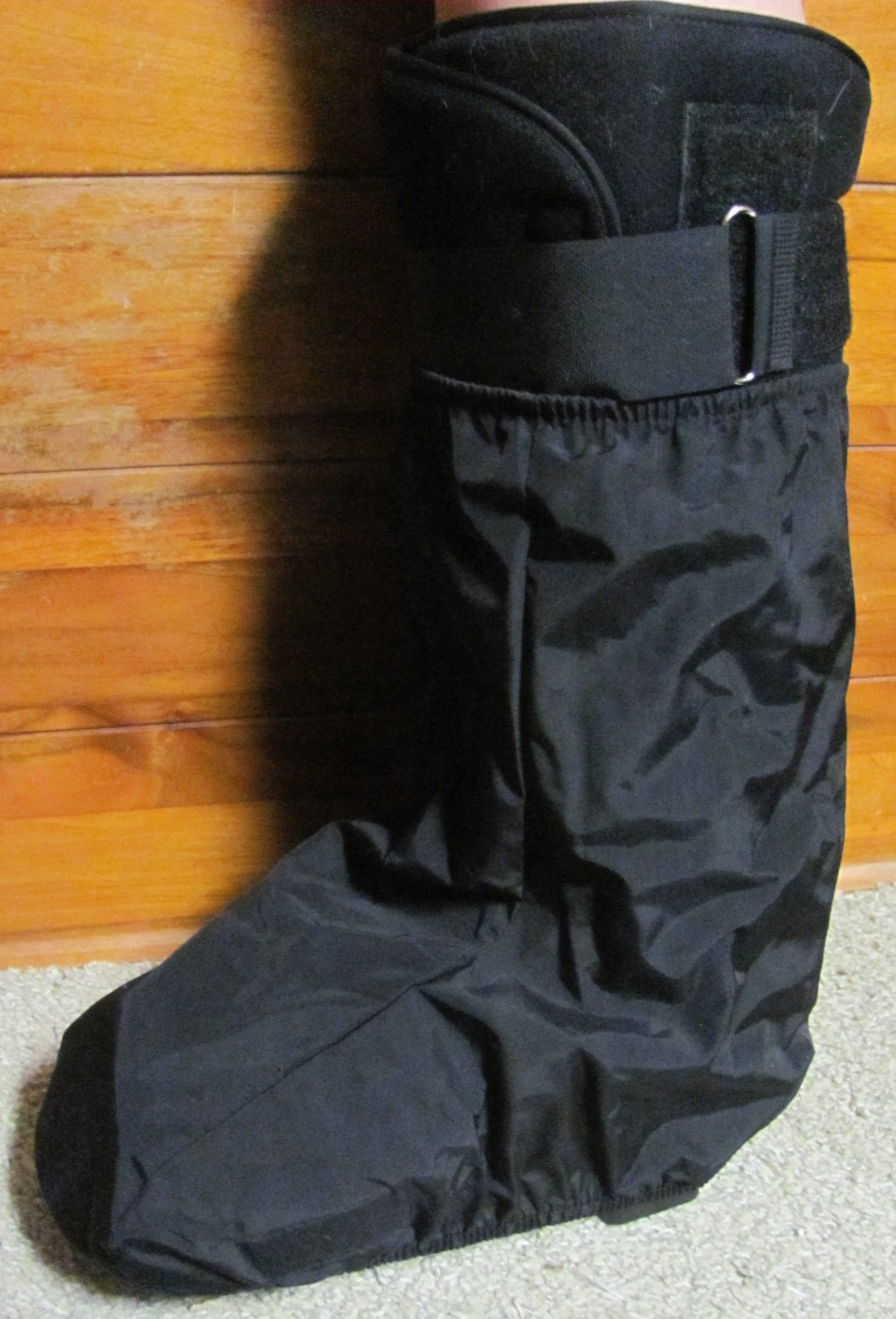 My Recovers Low Black Reusable/Washable Walking Boot Cover – Small (New)