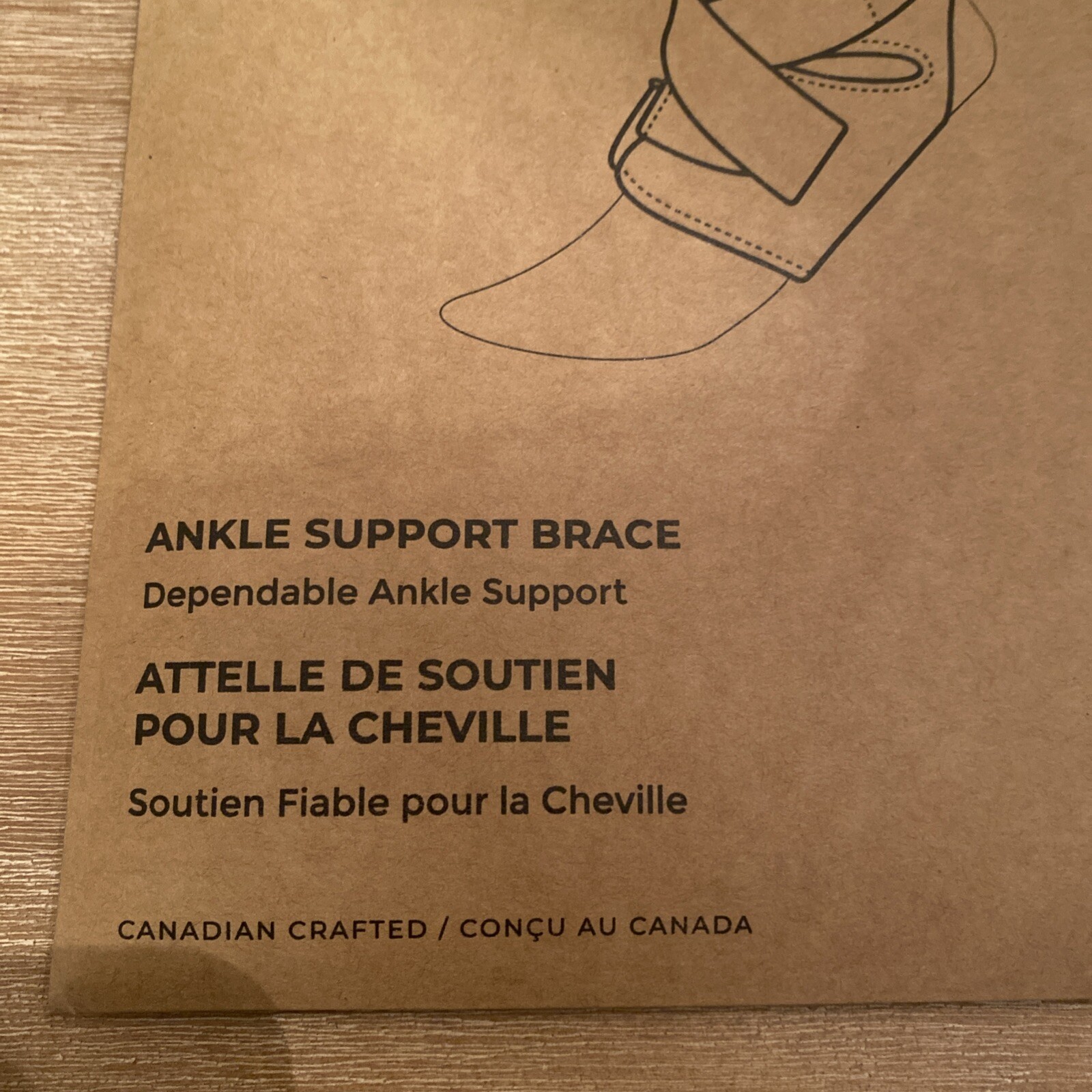 Bodyprox Ankle Support Brace Breathable Neoprene Sleeve Adjustable Wrap!