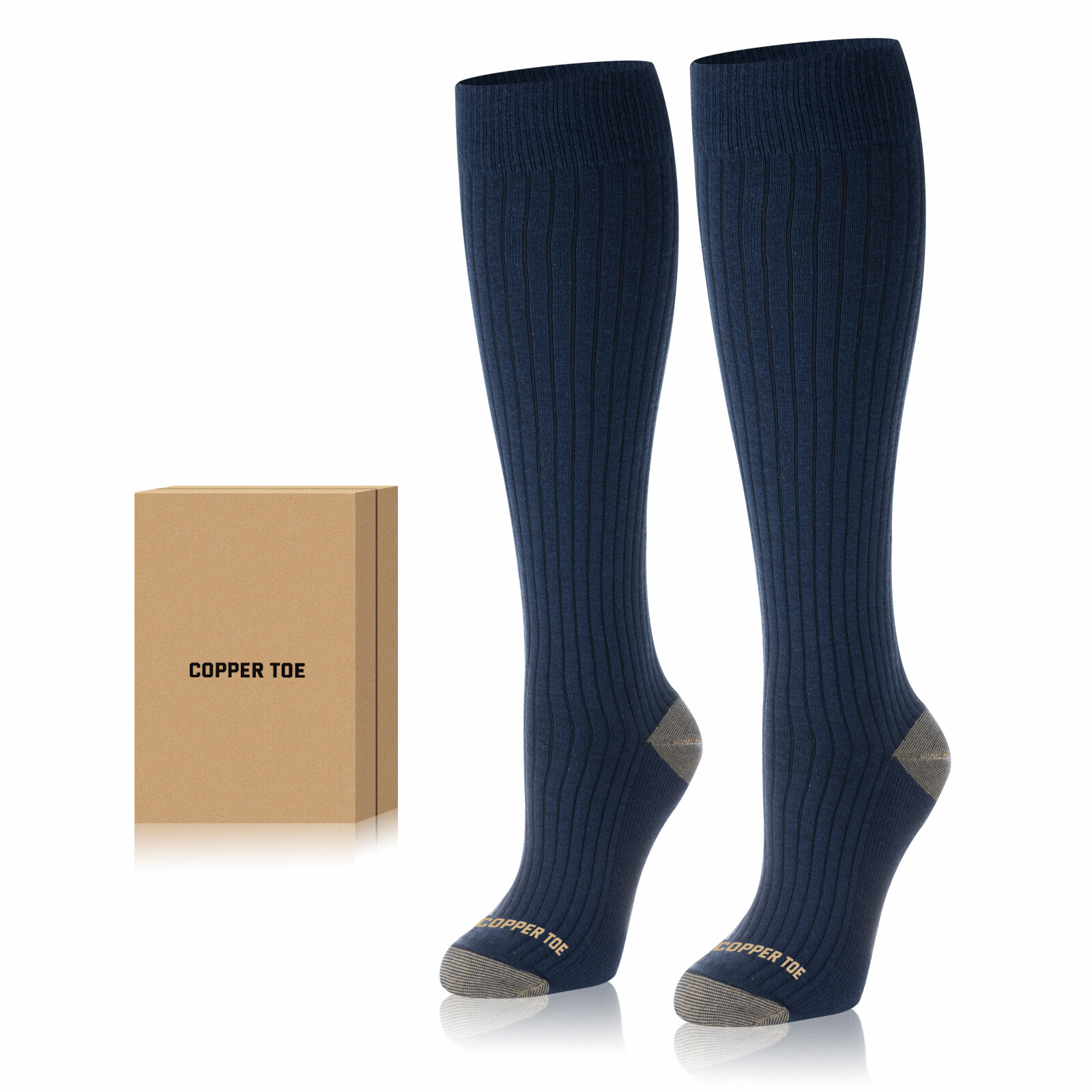 COPPER TOE Compression Socks(20-30mmHg) Unisex,Support,Circulation&Recover