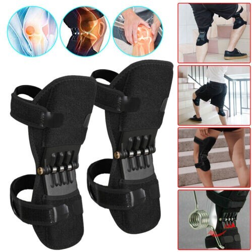 2Pcs Knee Pads/Joint Support Brace/Lift Power Spring Force For Men and Women 